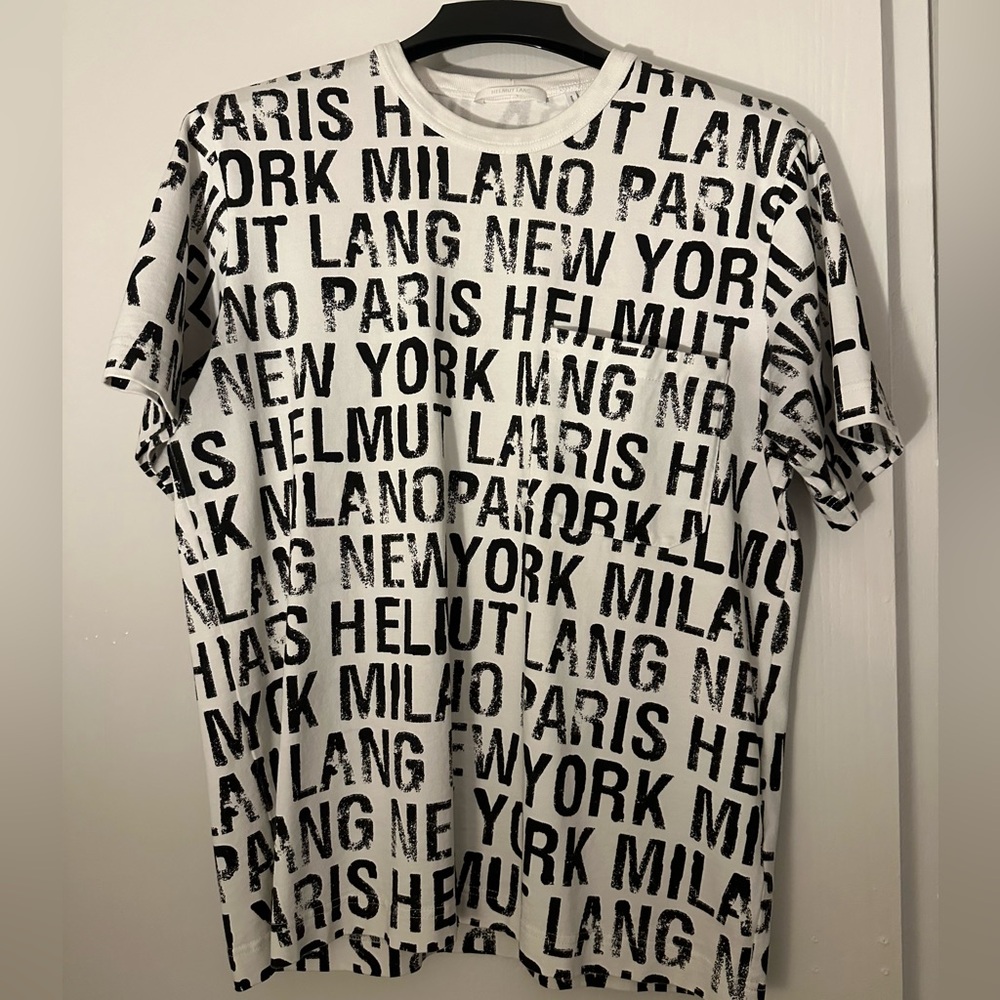 Helmut Lang Print T-Shirt (Used)